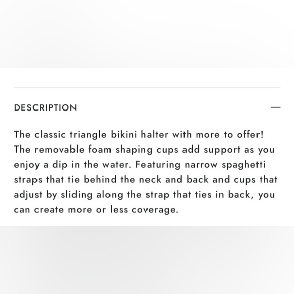 VENUS Bahama String Bikini Top, size S - Picture 14 of 14